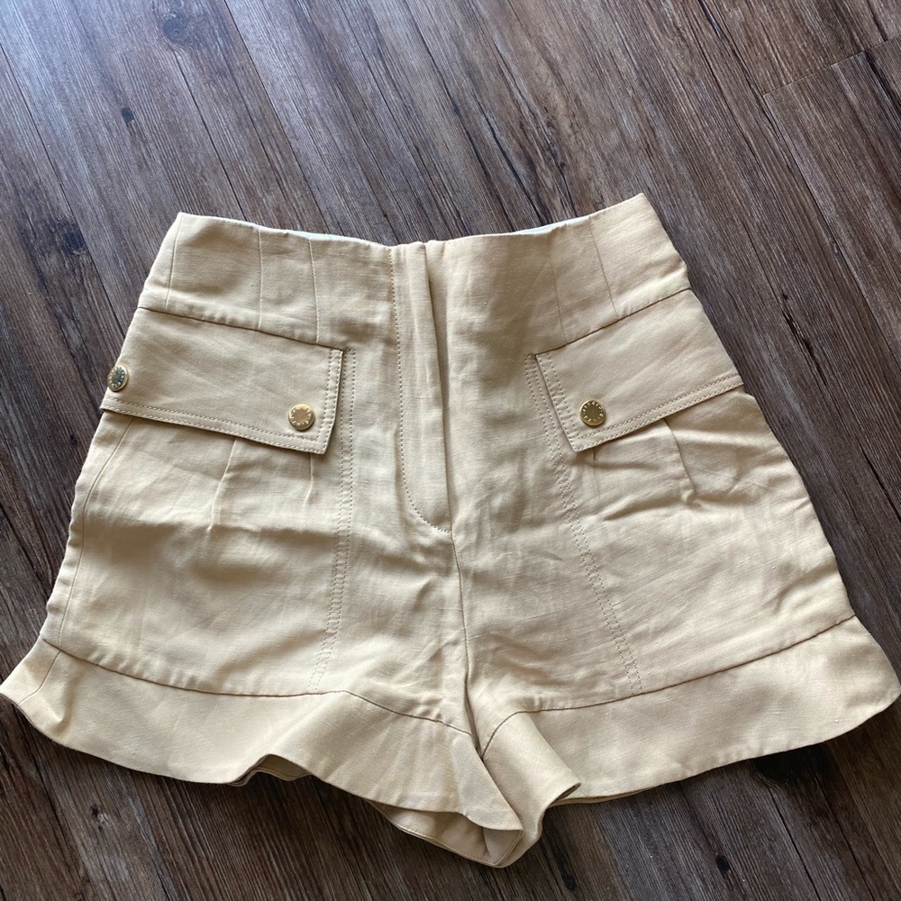 Sandro high waisted shorts